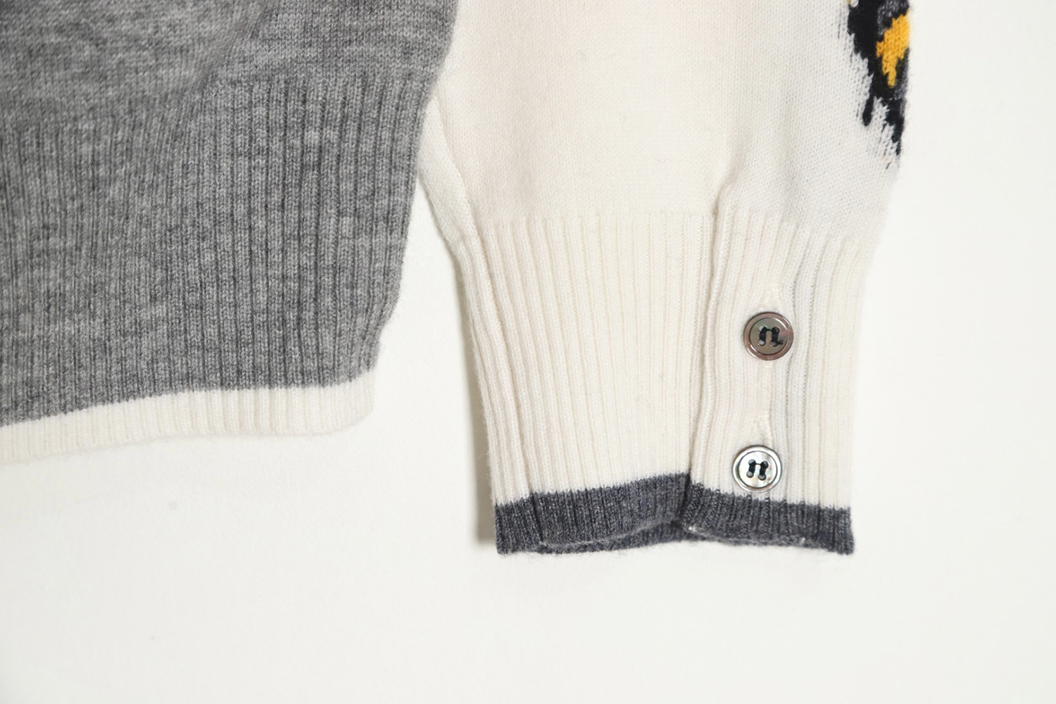 Thom Browne Bee Crew Neck Sweater