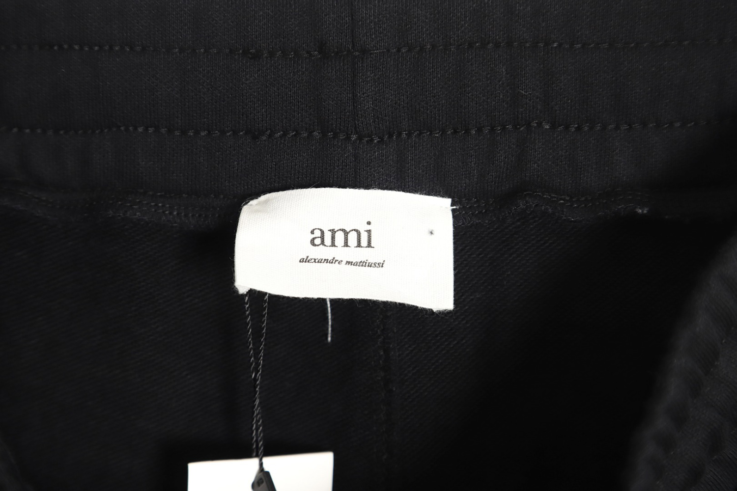 Ami Paris embroidered hearts trousers