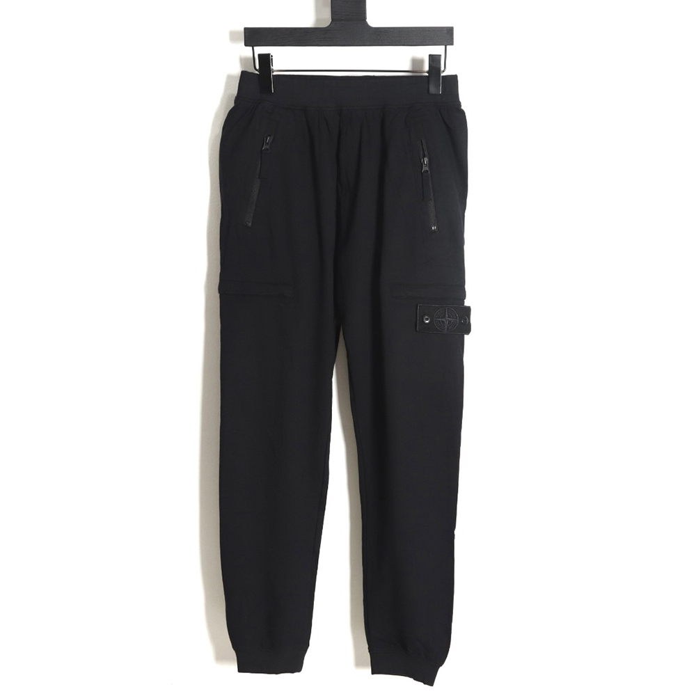 Stone Island Multi-pocket cotton field cargo pants