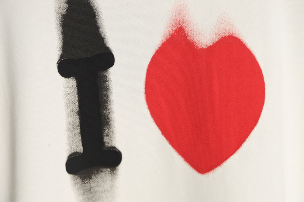 Balenciaga 23FW Valentine Heart Hoodie