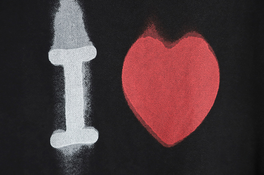 Balenciaga 23FW Valentine Heart Hoodie