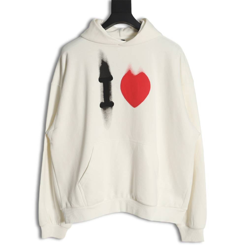 Balenciaga 23FW Valentine Heart Hoodie