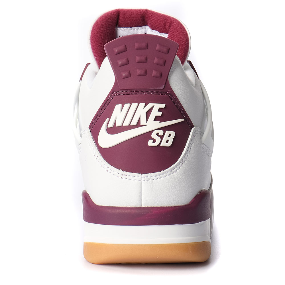 Nike SB x Air Jordan 4 AJ4 White Purple