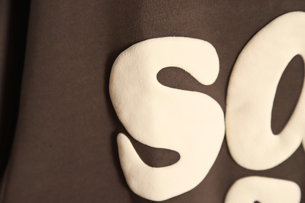 Saint x Fear of God FOG joint foam letter print hoodie