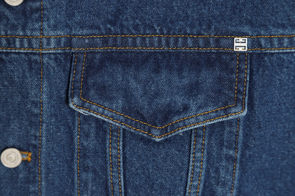 Givenchy 23FW Washed Denim Vest
