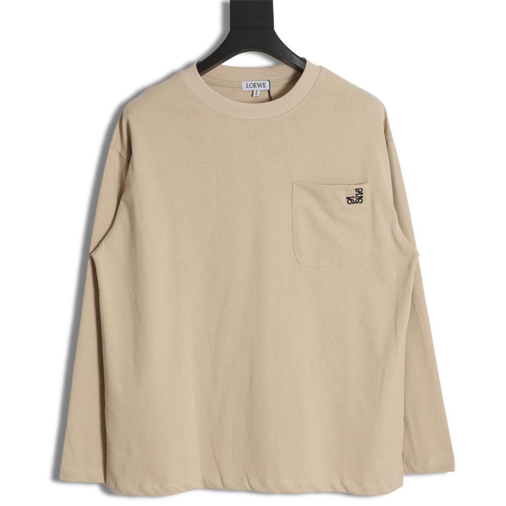 LOEWE Basic Bottom Embroidered Long Sleeves
