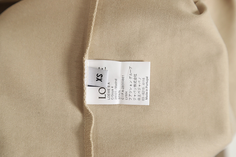 LOEWE Basic Bottom Embroidered Long Sleeves