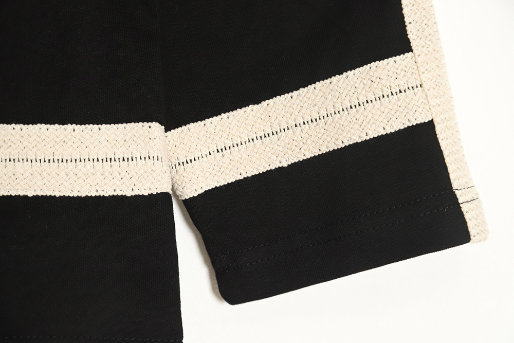 LOEWE Webbing Embroidered Round Neck Long Sleeves