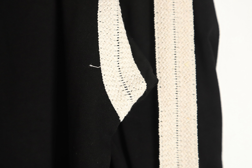 LOEWE Webbing Embroidered Round Neck Long Sleeves