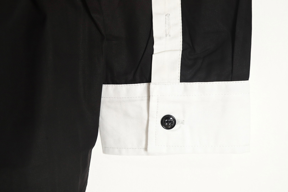 LOEWE Leather Label Pocket Embroidered Shirt Long Sleeve