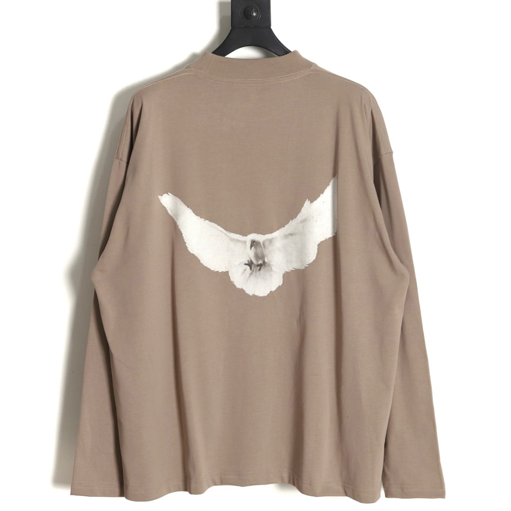 Balenciaga x GAP x YEEZY joint peace dove long-sleeved T-shirt