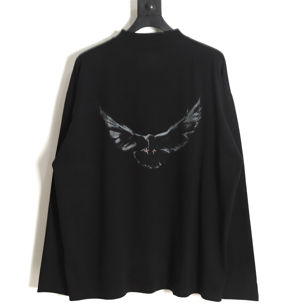 Balenciaga x GAP x YEEZY joint peace dove long-sleeved T-shirt