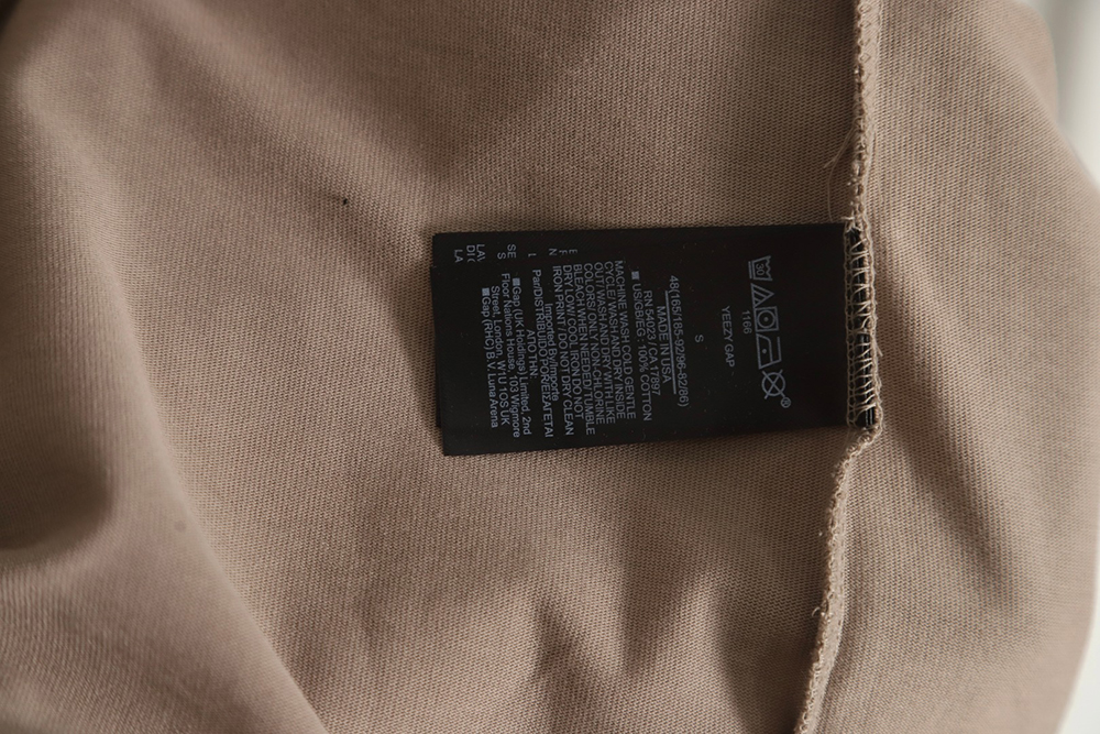 Balenciaga x GAP x YEEZY joint peace dove long-sleeved T-shirt