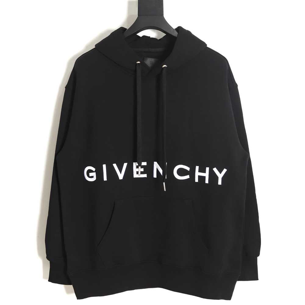 Givenchy 22FW four grid embroidered hoodie