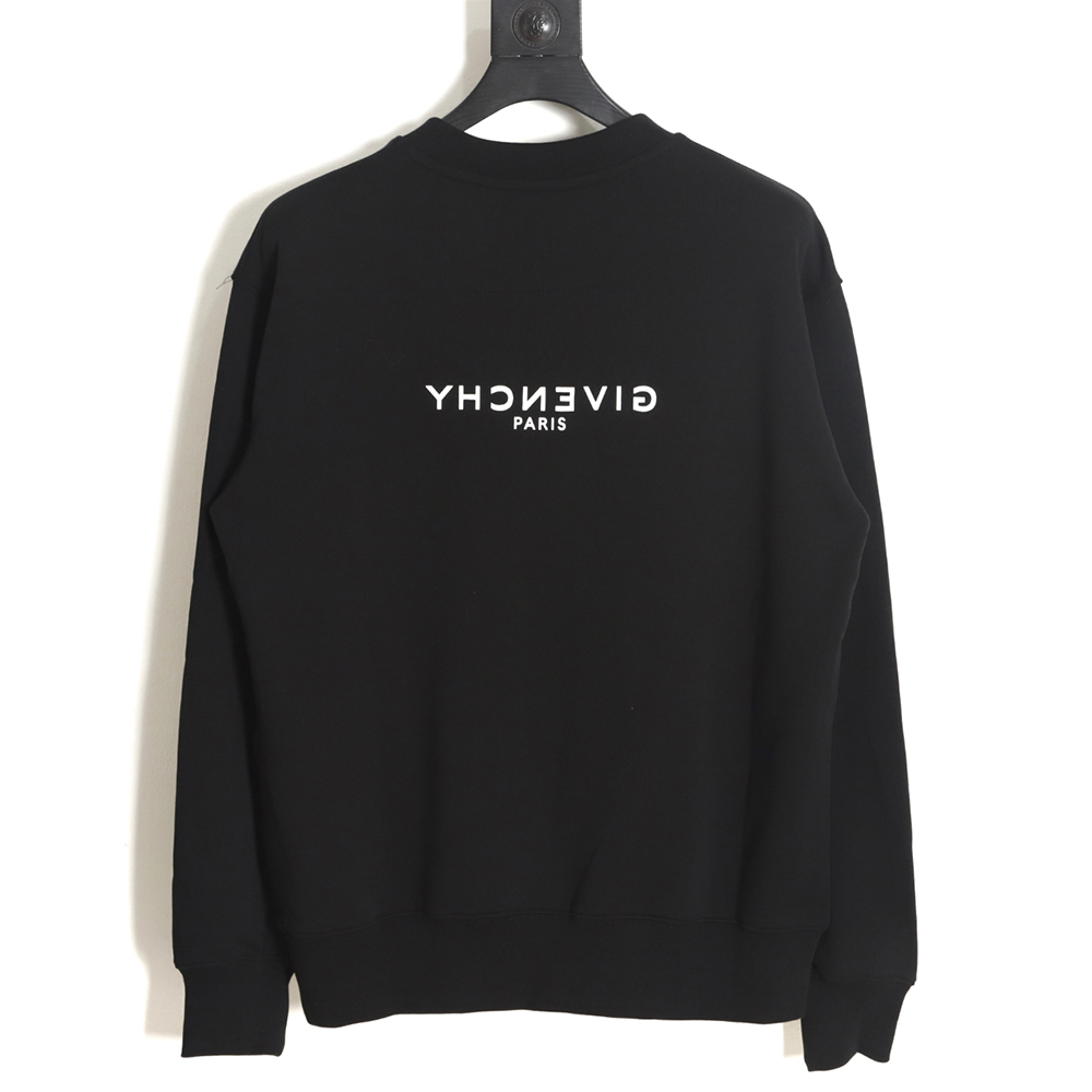 Givenchy 22SS Reversed Letters Crewneck Sweatshirt