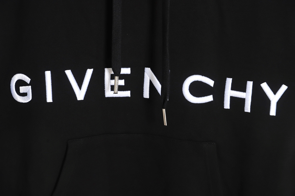 Givenchy 22FW four grid embroidered hoodie
