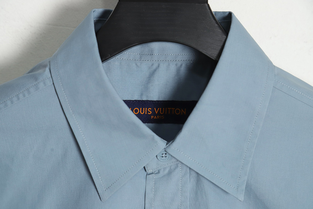 Louis Vuitton 23SS Letter Pocket Print Long Sleeve Shirt