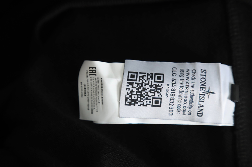 STONE ISLAND Classic solid color logo logo zip sweatshirt