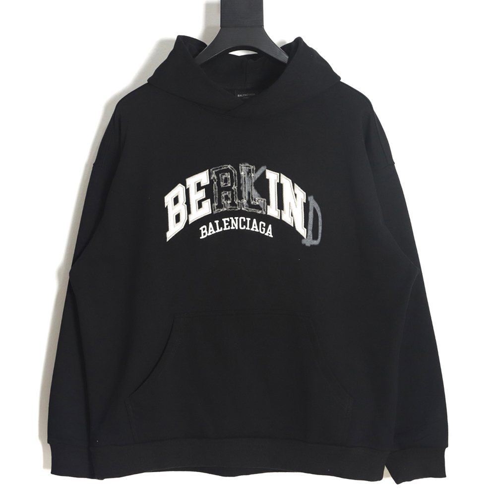 Balenciaga 23FW patch patch hoodie