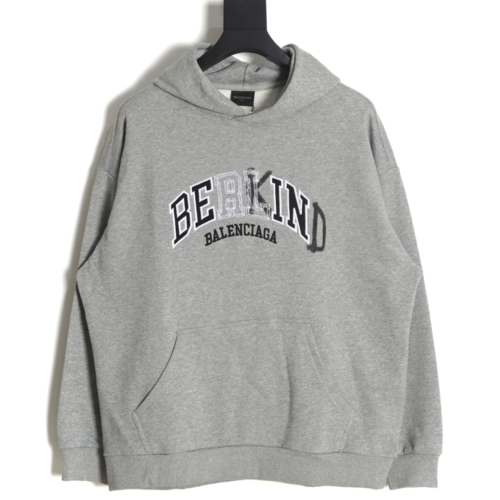 Balenciaga 23FW patch patch hoodie