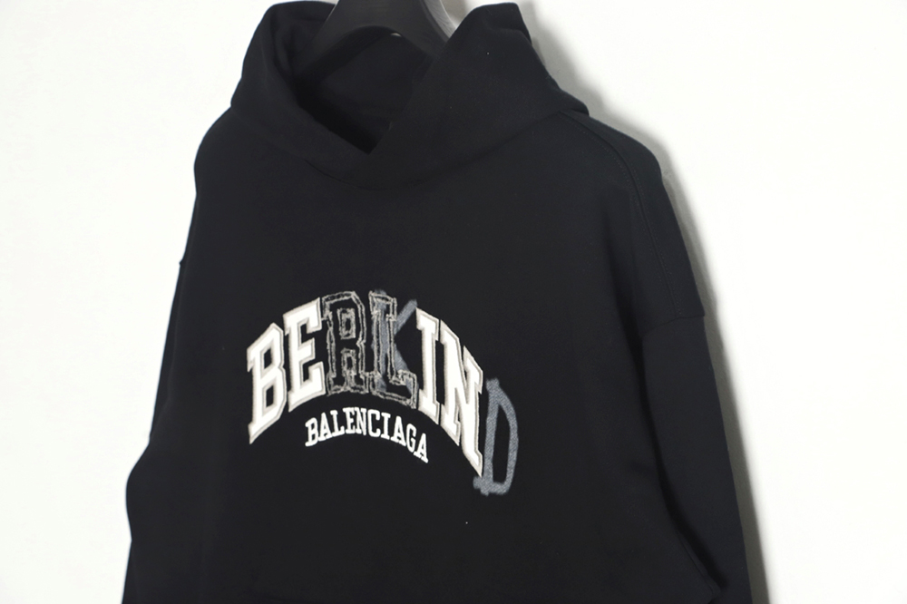 Balenciaga 23FW patch patch hoodie