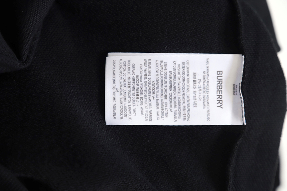 Burberry 23FW war horse logo print crew neck sweatshirt