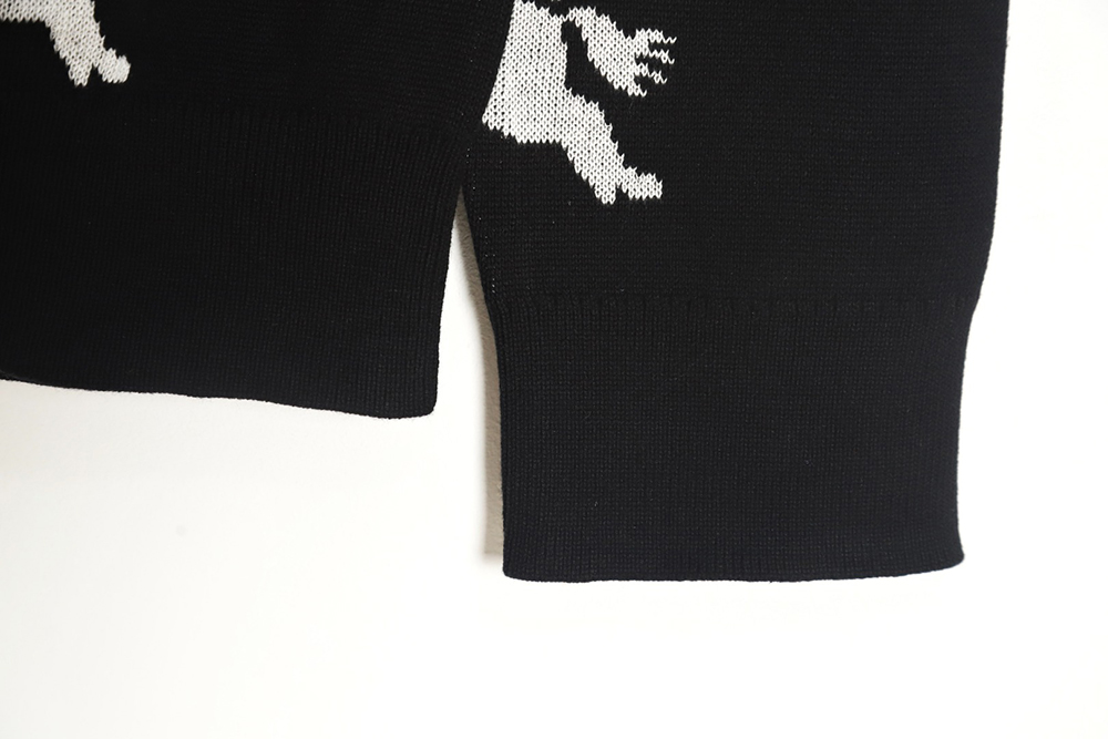 Burberry 23 new equestrian knight wool blend cardigan