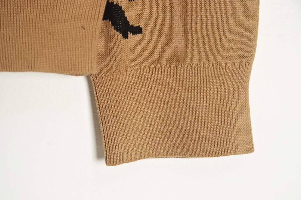 Burberry 23 new equestrian knight wool blend cardigan