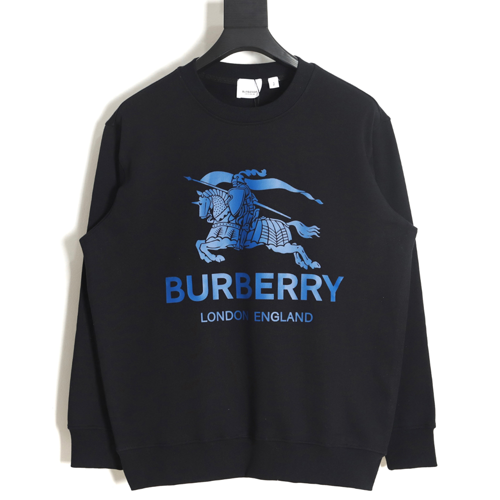 Burberry 23FW war horse logo print crew neck sweatshirt