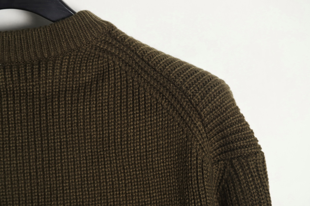 Celine 23FW letter logo crew neck sweater