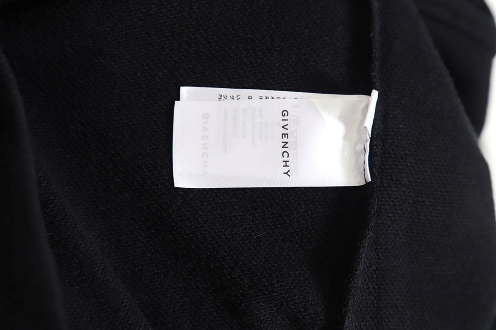 Givenchy 23FW reflective letter logo print crew neck sweatshirt
