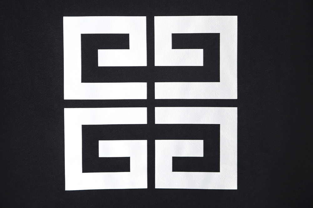 Givenchy 23FW reflective letter logo print crew neck sweatshirt