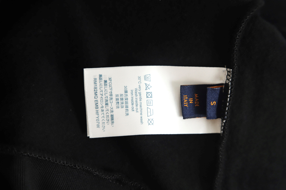 Louis Vuitton 23FW hammer tool embroidered crew neck sweatshirt