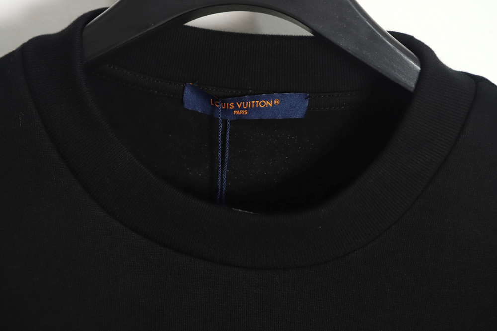 Louis Vuitton 23FW hammer tool embroidered crew neck sweatshirt