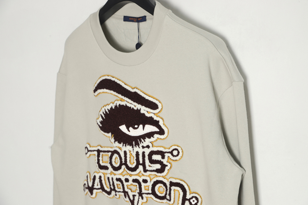 Louis Vuitton 23FW eye brushing crew neck sweatshirt