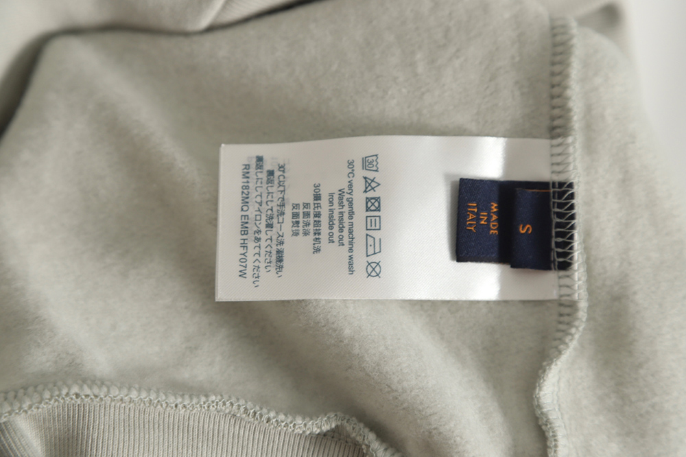 Louis Vuitton 23FW eye brushing crew neck sweatshirt