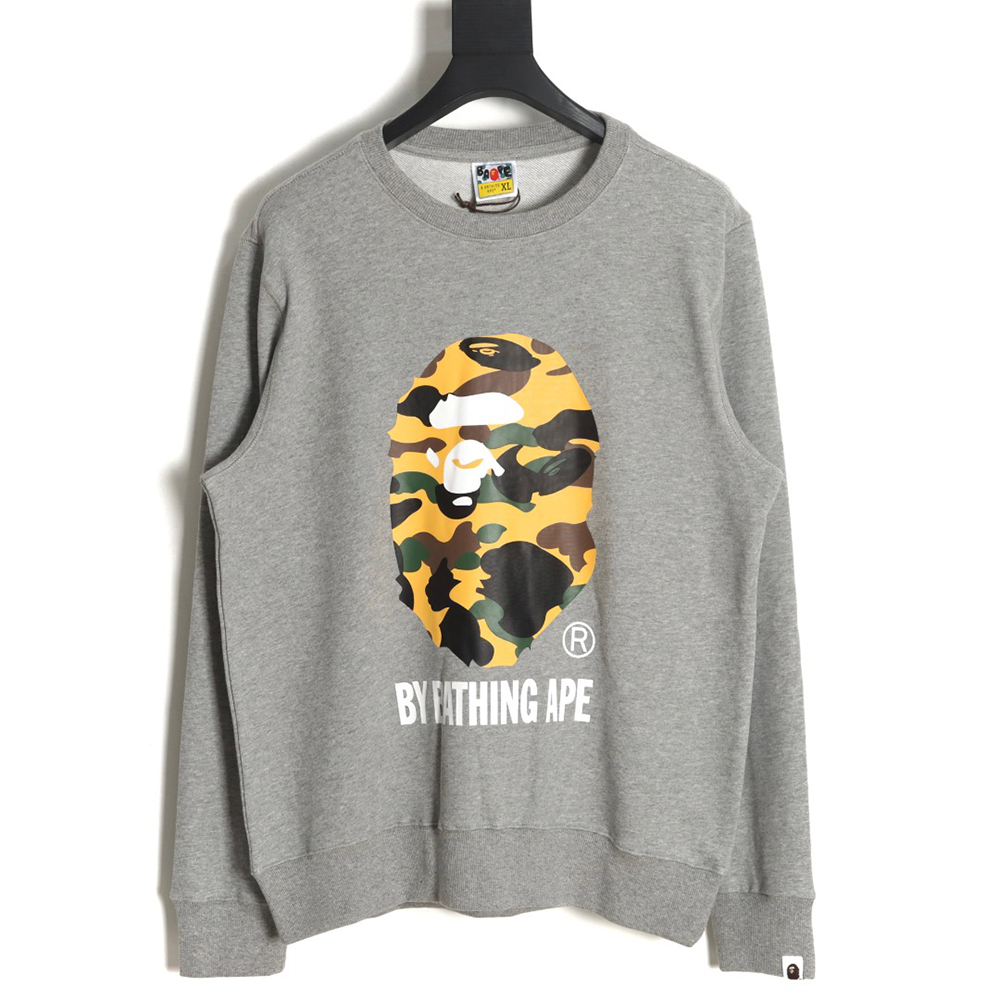 BAPE classic camouflage ape head sweatshirt