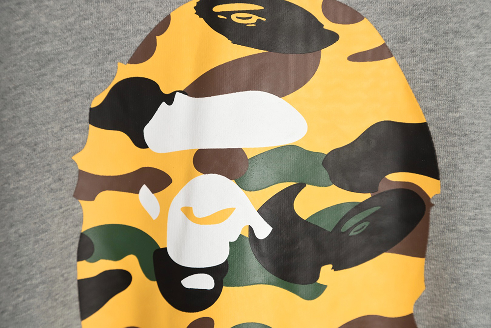 BAPE classic camouflage ape head sweatshirt