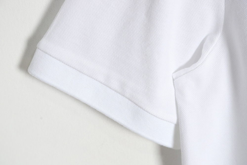Burberry embroidered LOGO short-sleeved polo shirt