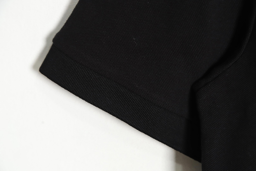 Burberry embroidered LOGO short-sleeved polo shirt