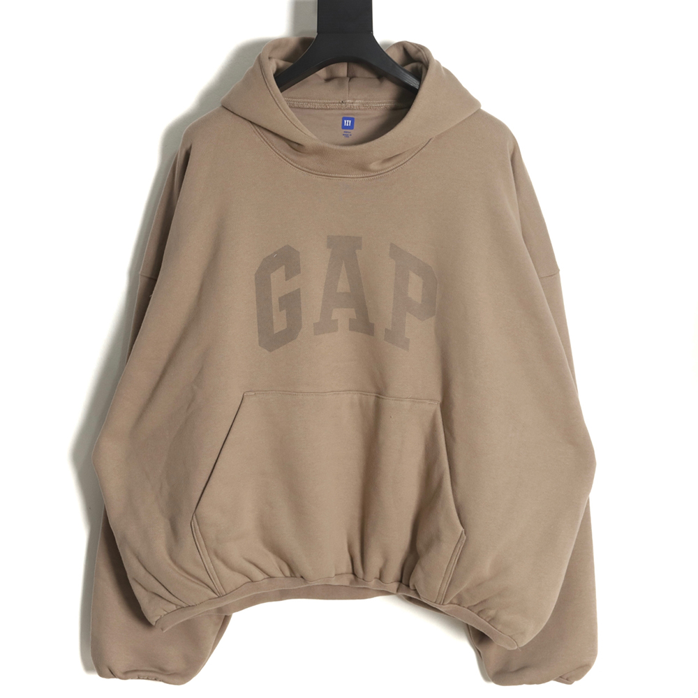 Balenciaga x YEEZY x GAP joint peace dove print hooded sweatshirt