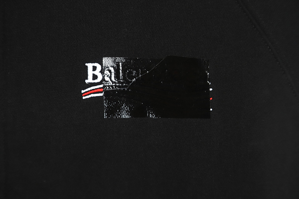Balenciaga 23Fw laminated cola zip hooded jacket