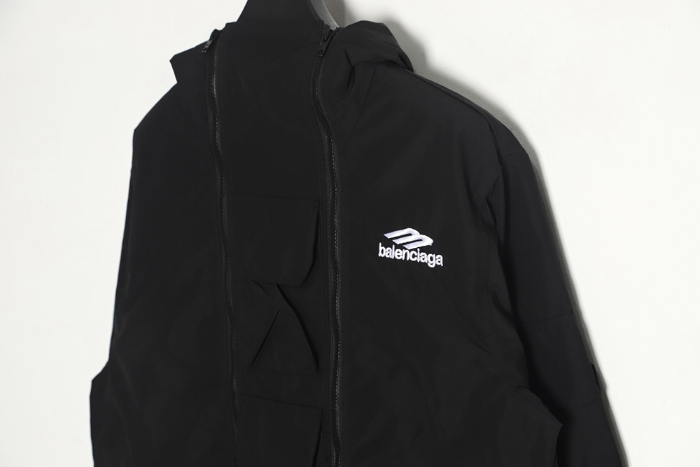 Balenciaga 23ss spoof 3Bsporty black jacket jacket