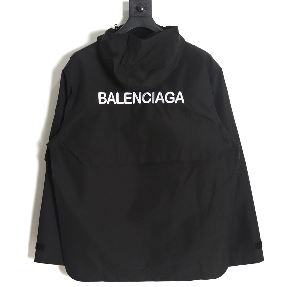 Balenciaga 23ss spoof 3Bsporty black jacket jacket