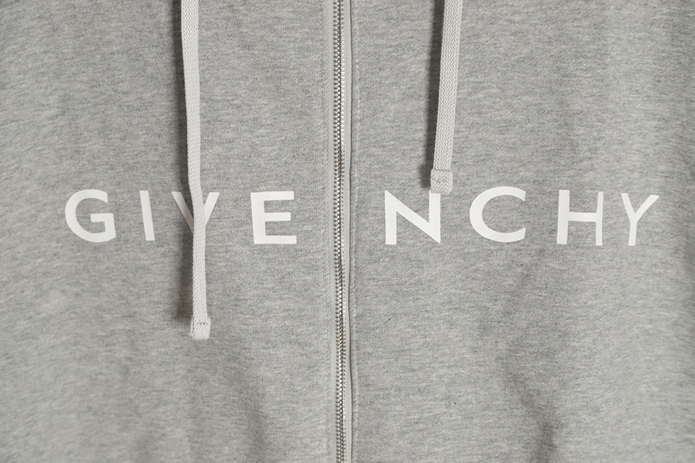 Givenchy heavy-tech knitted sweater patchwork jacket