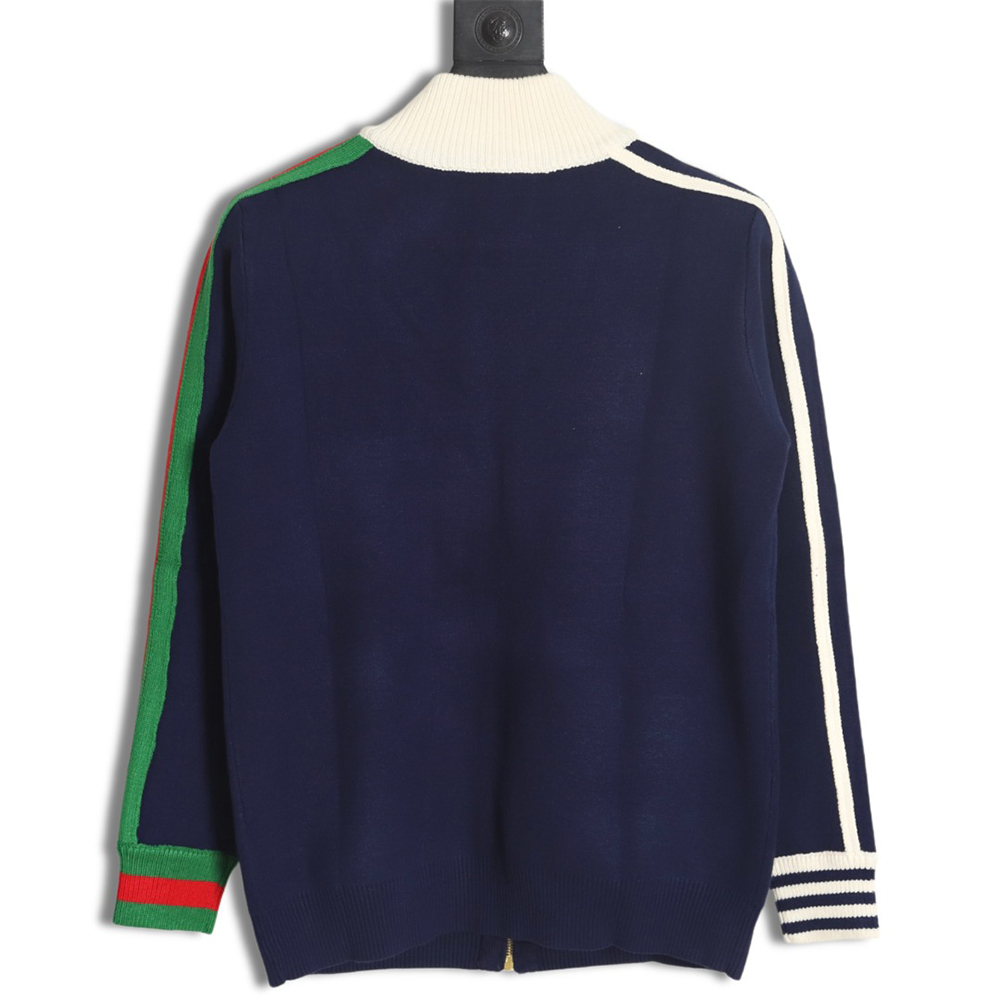 GUCCI X ADIDAS joint sports knitted woolen jacket