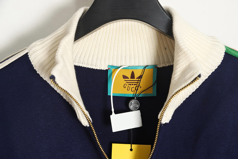 GUCCI X ADIDAS joint sports knitted woolen jacket