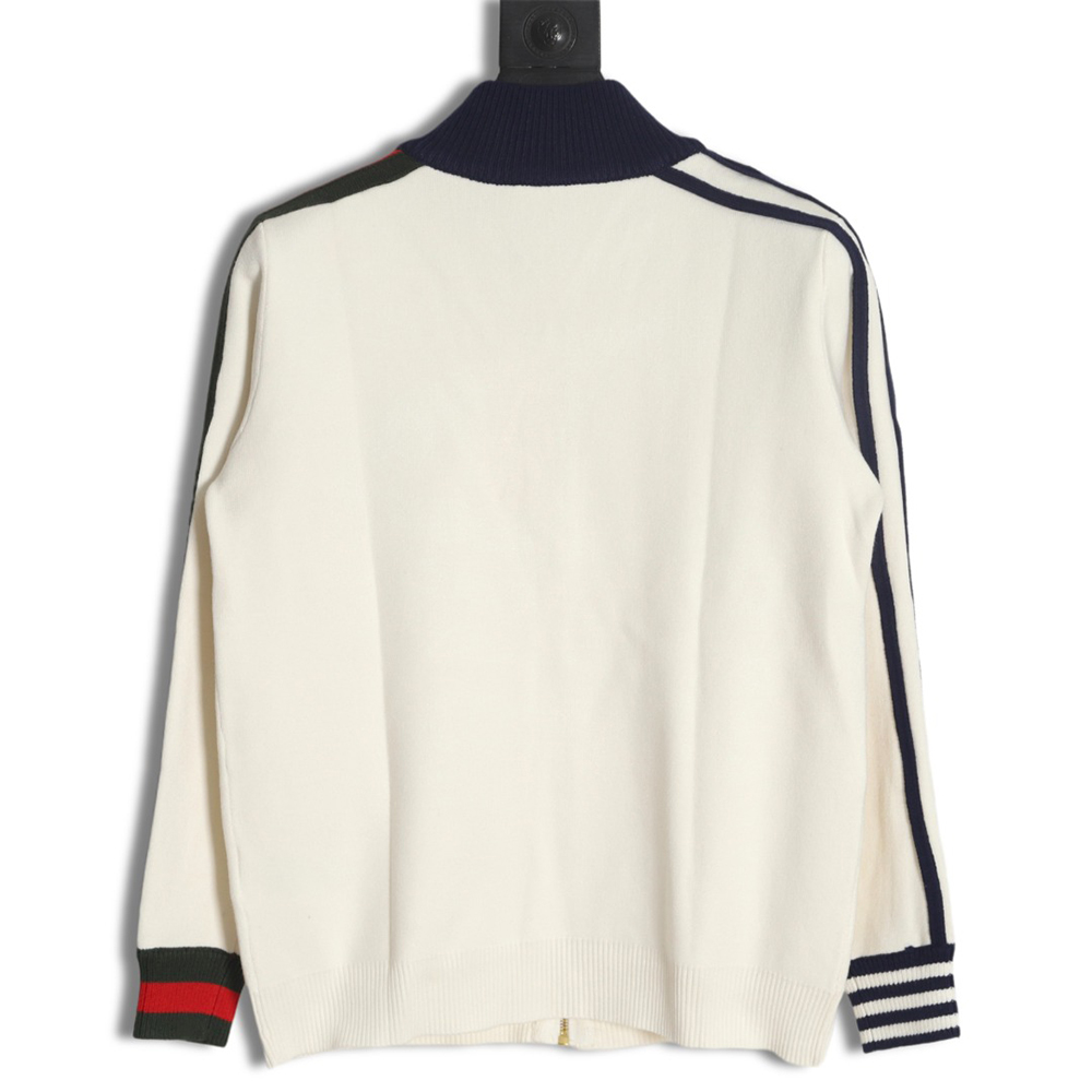 GUCCI X ADIDAS joint sports knitted woolen jacket