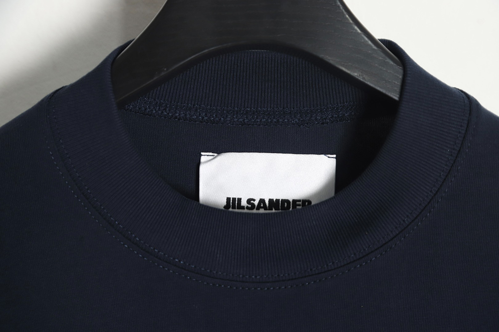 JIL SANDER 23FW classic chest letter print long-sleeved T-shirt
