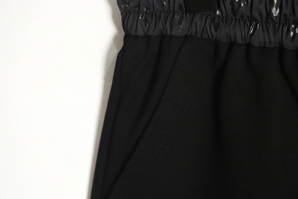 Louis Vuitton 23Fw catwalk style embroidered logo trousers
